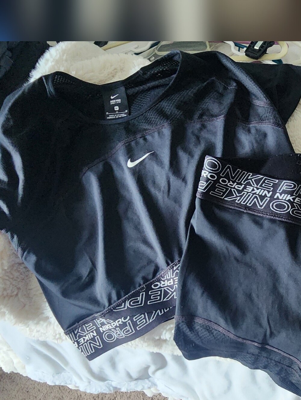 Nike Kids' Black Pro Performance Shorts